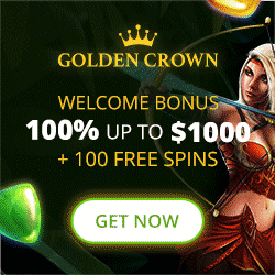 Goldencrown casino 100free spins